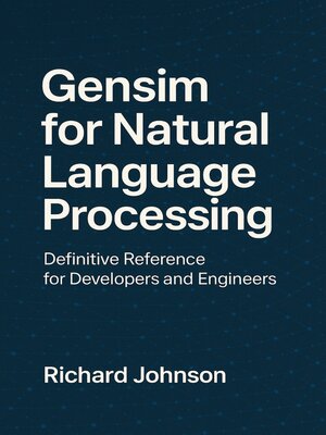 cover image of Gensim for Natural Language Processing